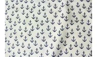 Tissu ancres marines
