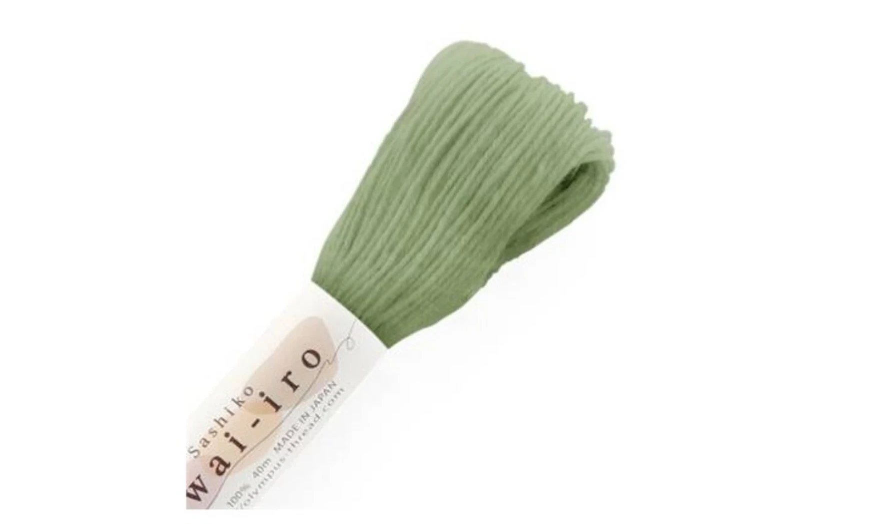 Fil Sashiko pastel laurier 40m