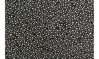 Batik noir pointillisme blanc