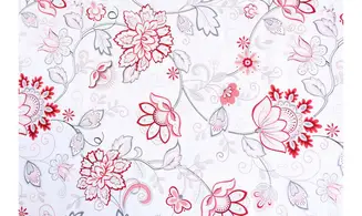 Tissu Scarlet floral
