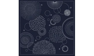 Coupon tissu Sashiko 33 x 66 cm Fujita