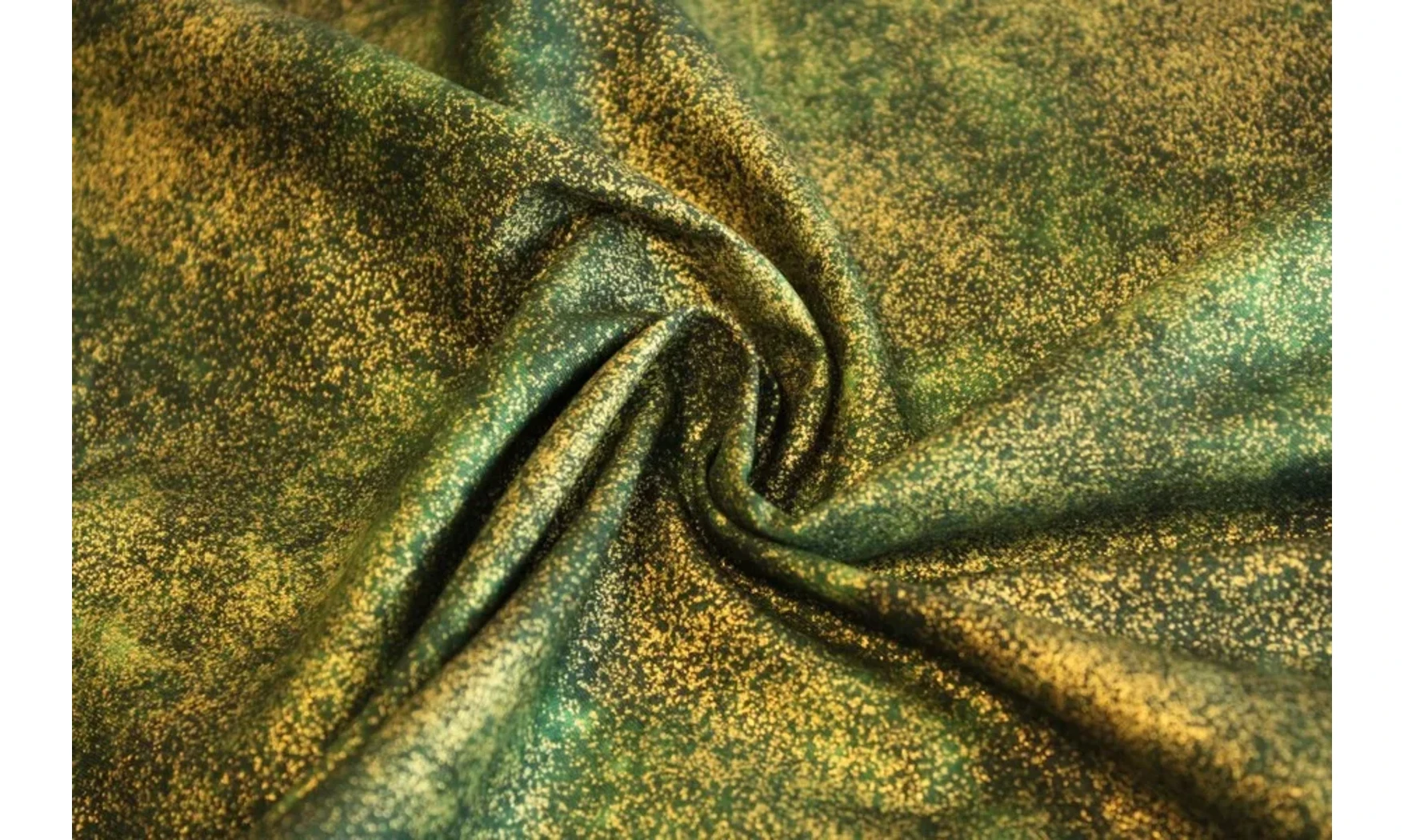 Tissu Shimmer vert