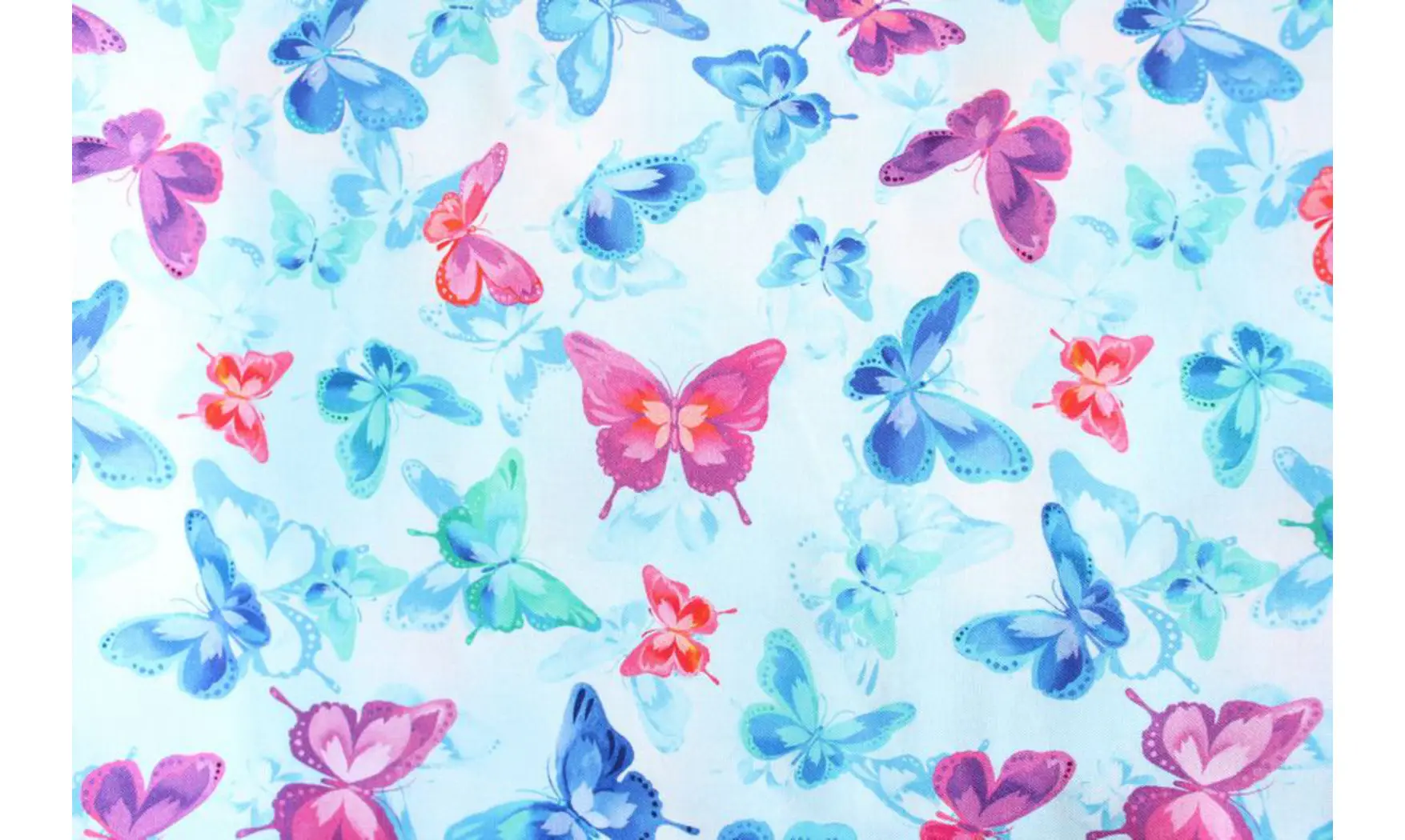 Tissu papillons de lumière