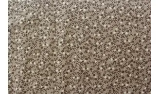 Tissu Lecien marron fleurettes