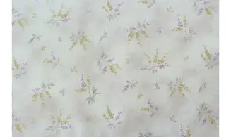 Tissu Lecien violet pale bouquets