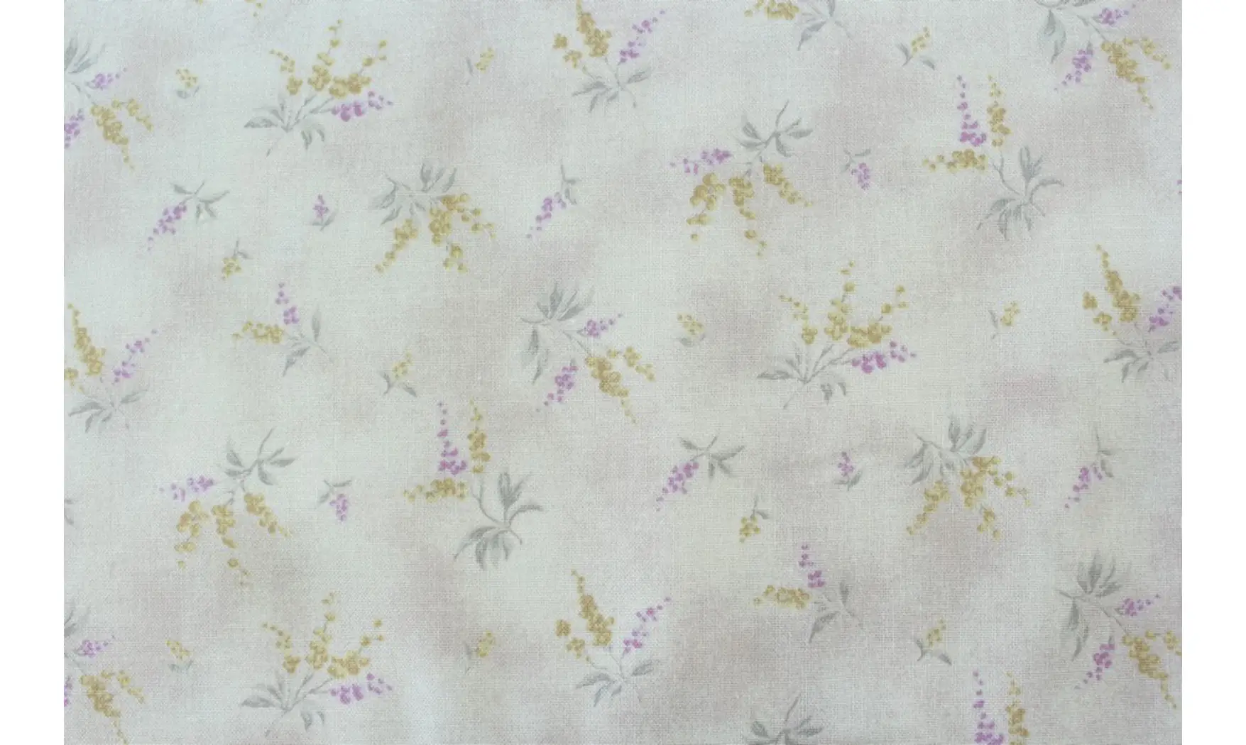 Tissu Lecien violet pale bouquets