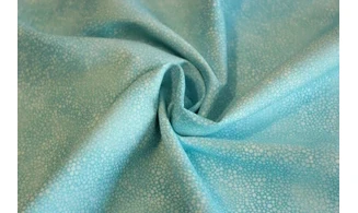 Tissu bubbles aqua