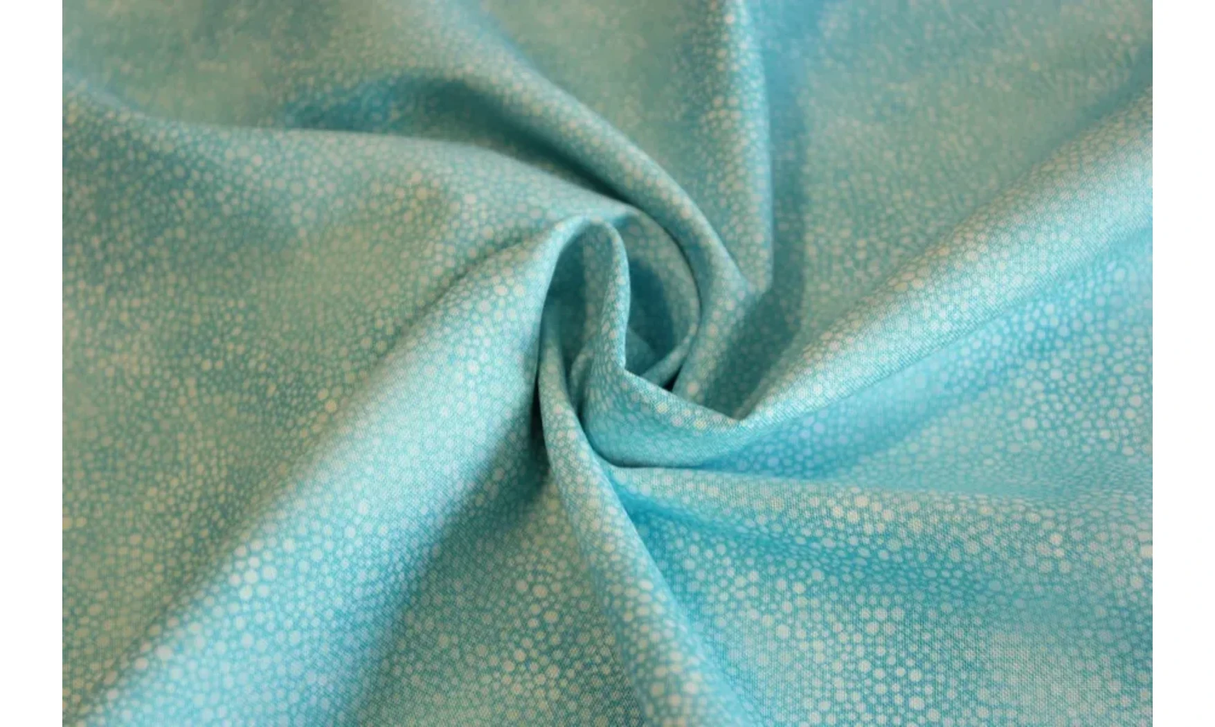 Tissu bubbles aqua