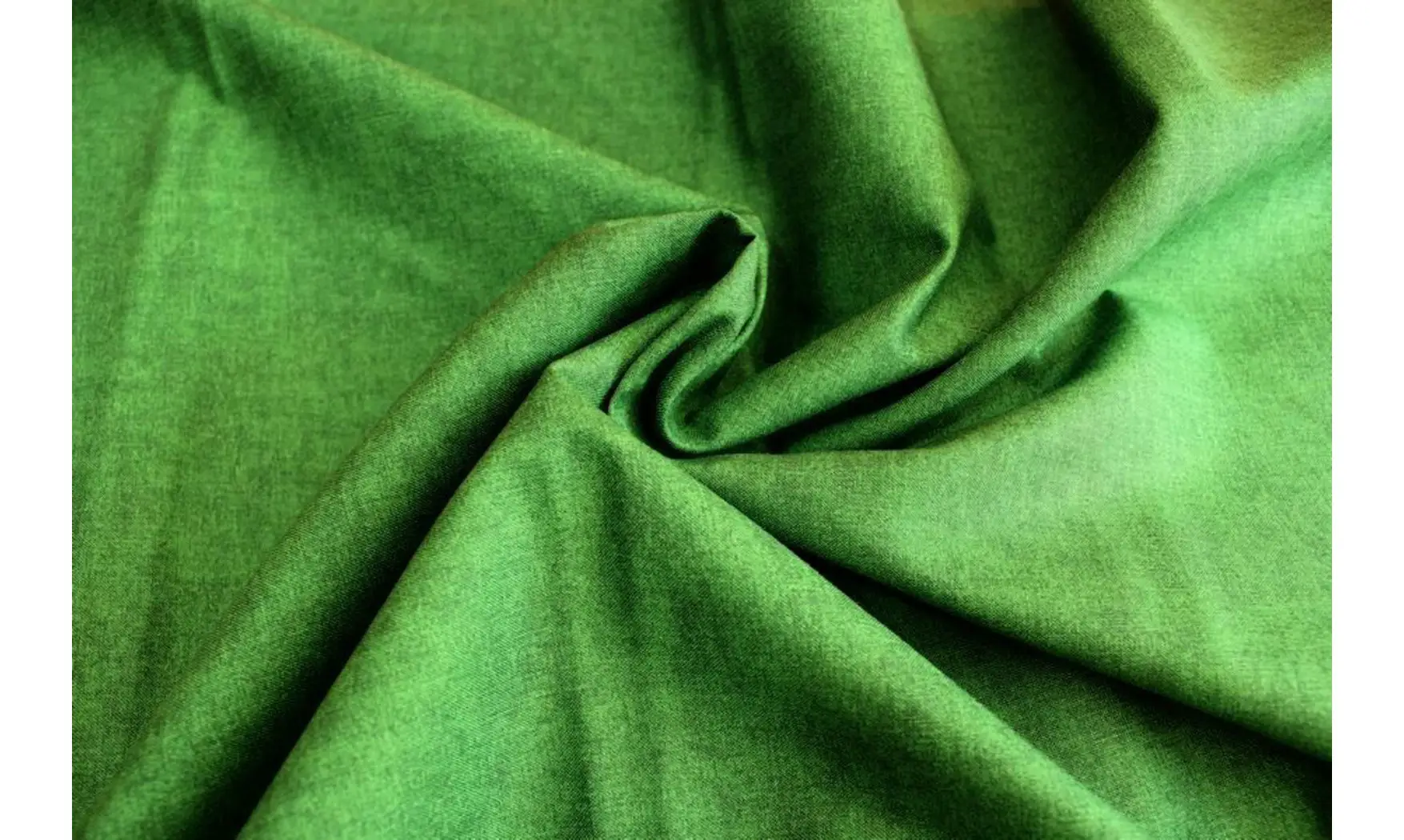 Tissu vert foncé Mélange