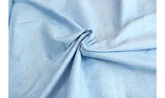 Tissu bleu Mélange