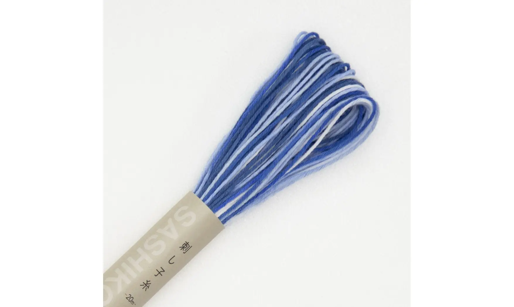 Fil Sashiko multi bleu royal 20m