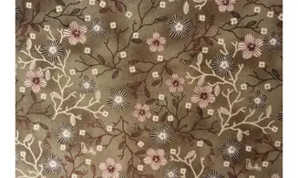 Tissu fleurs japonaises