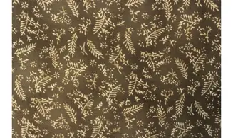 Tissu brindilles de bronze