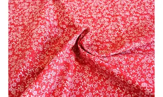 Tissu Scarlet petites fleurs