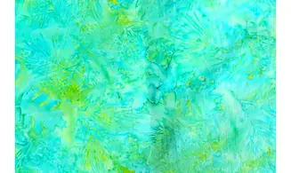 Batik vert d'eau parterre des bois