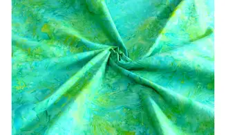 Batik vert d'eau parterre des bois