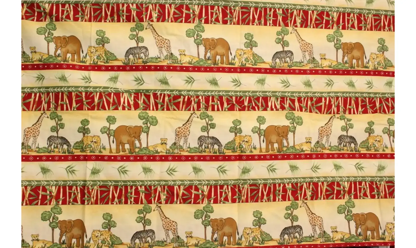 Tissu bandes d'Afrique