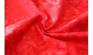 Batik rouge rosé Flamme