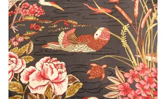 Tissu jardin des eaux