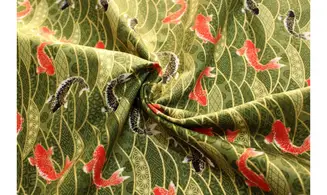 Tissu japonais Naka poissons