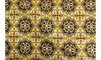 Tissu colonie d'abeilles noir