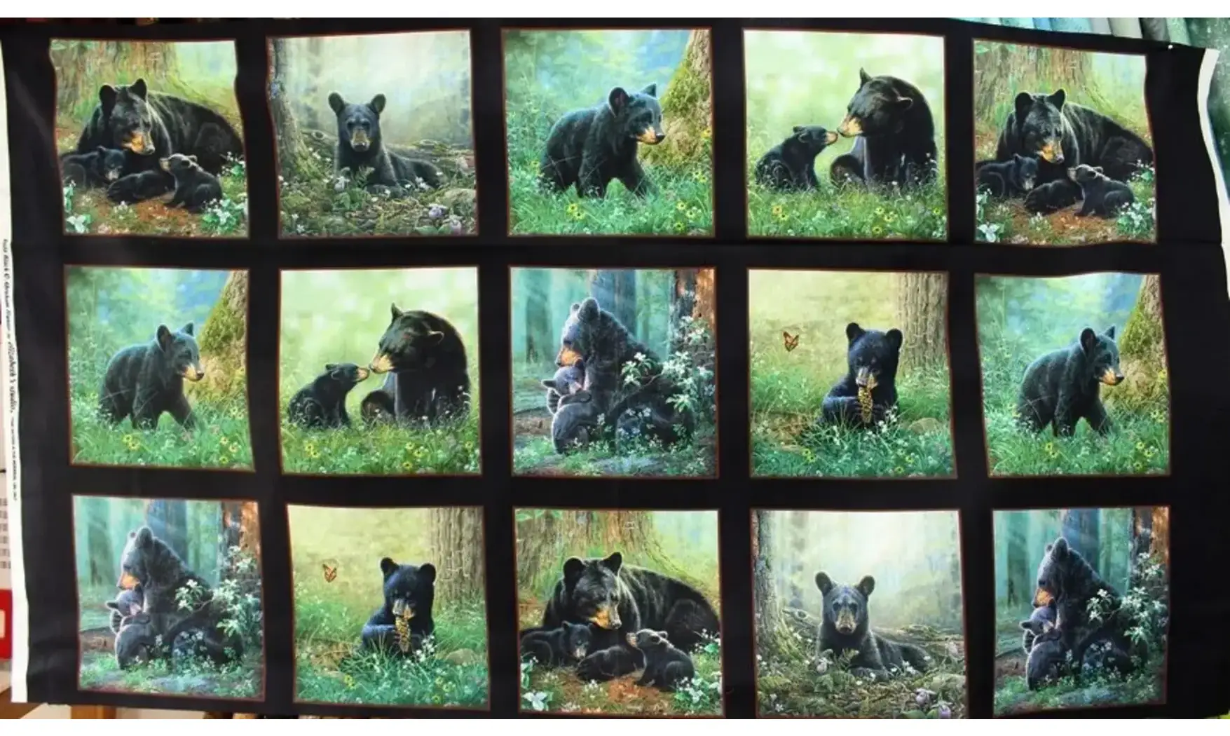 Panneau des ours
