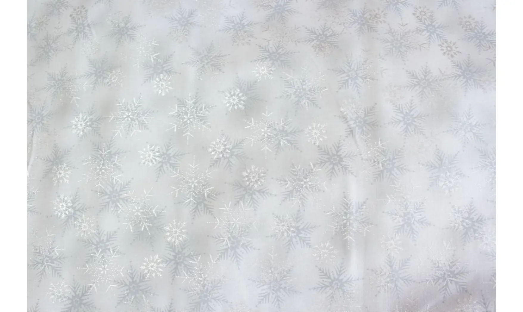 Tissu frosty snowflake