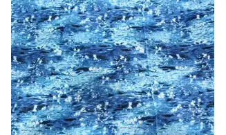 Tissu mer scintillante