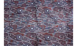 Tissu aborigène 25x150cm