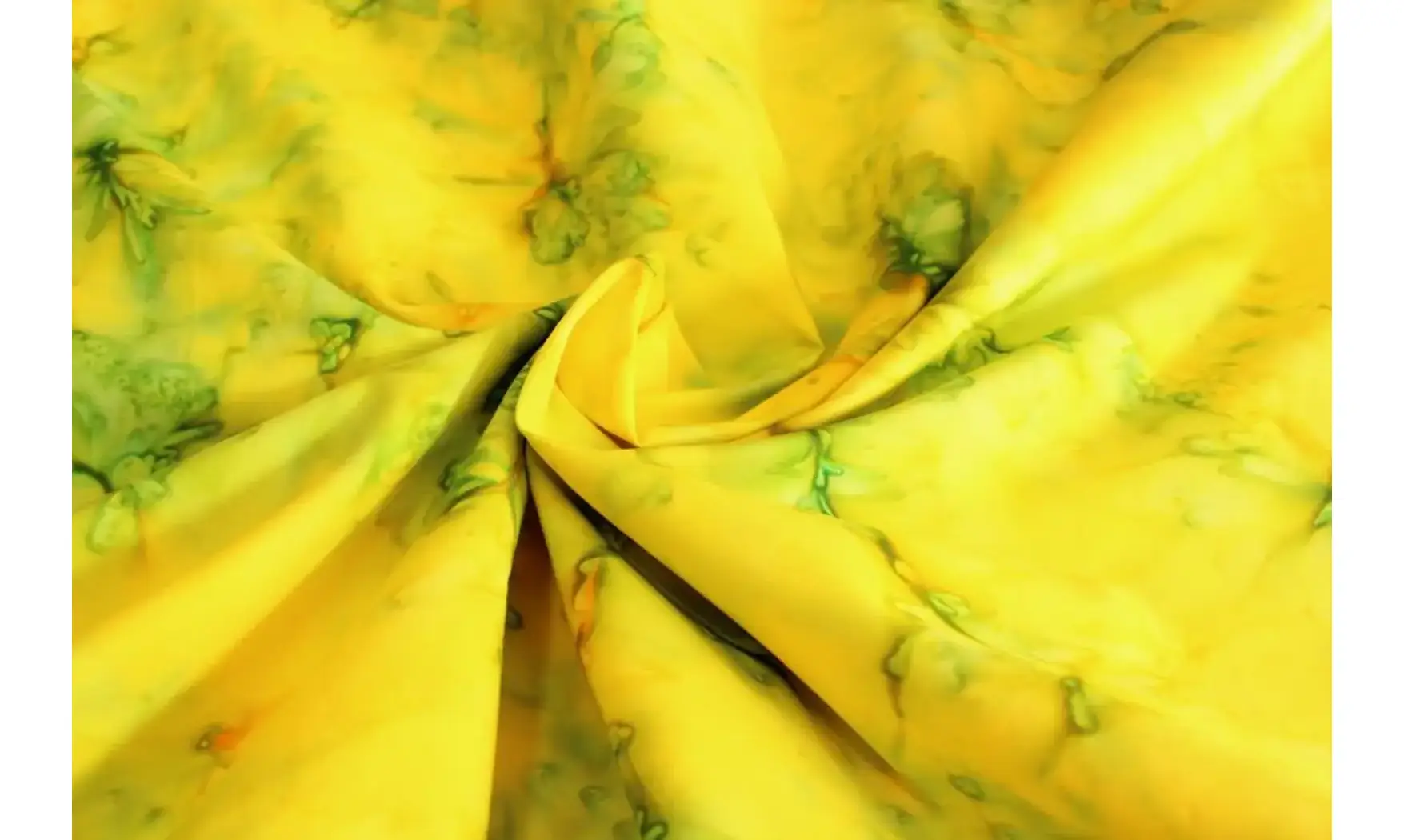 Batik multi jaune vert