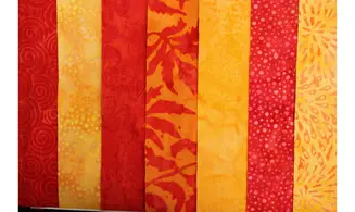 Tesselation rouge orange