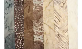 Tesselation marron glacé