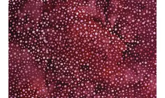 Batik pointillisme bordeaux