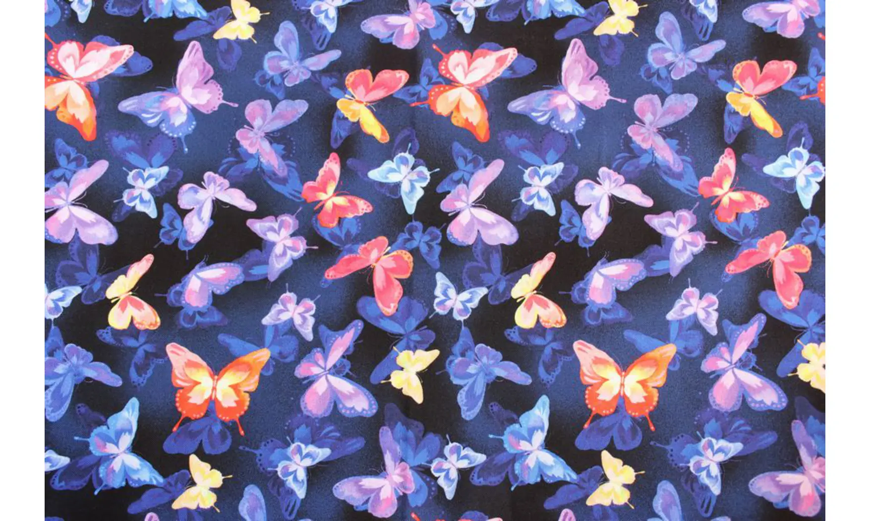 Tissu papillons de lumière