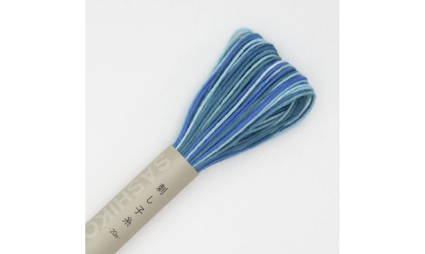 Fil Sashiko multi bleu 20m