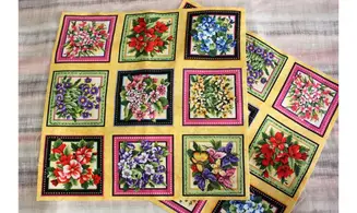 Kit lingettes Memory Fleurs