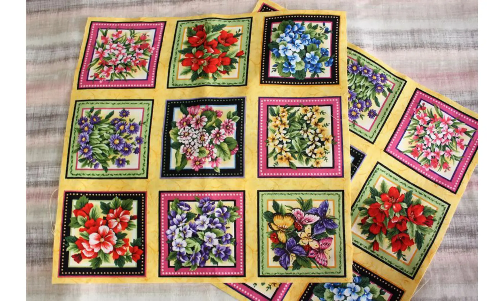 Kit lingettes Memory Fleurs