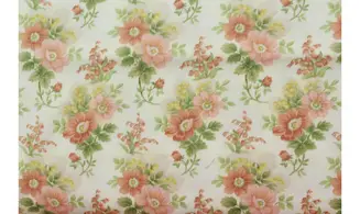 Tissu fleurs de jardin