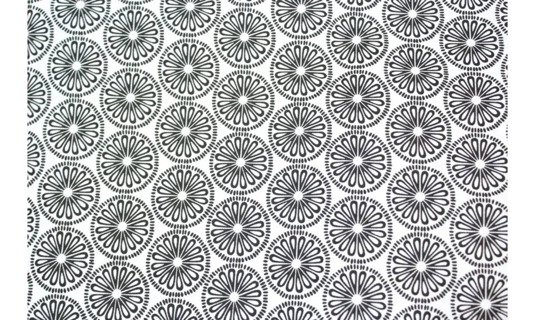 Tissu design agrumes fond blanc