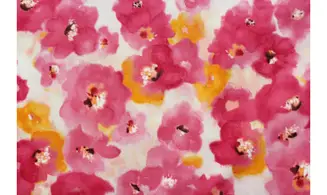 Tissu fleurs de peintre