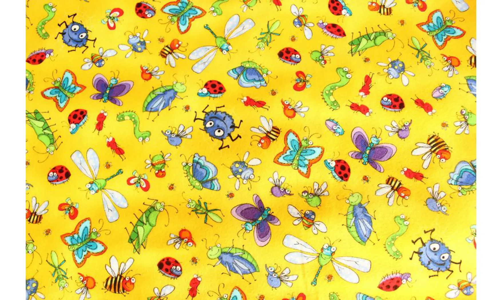 Flanelle insectes en folie