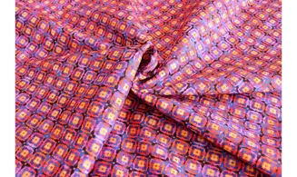 Tissu fleurs de lumière