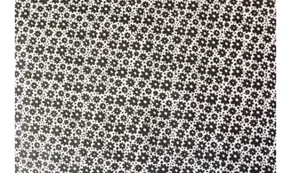 Tissu fond blanc fleurettes modernes