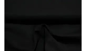 Tissu uni en 150 cm Noir