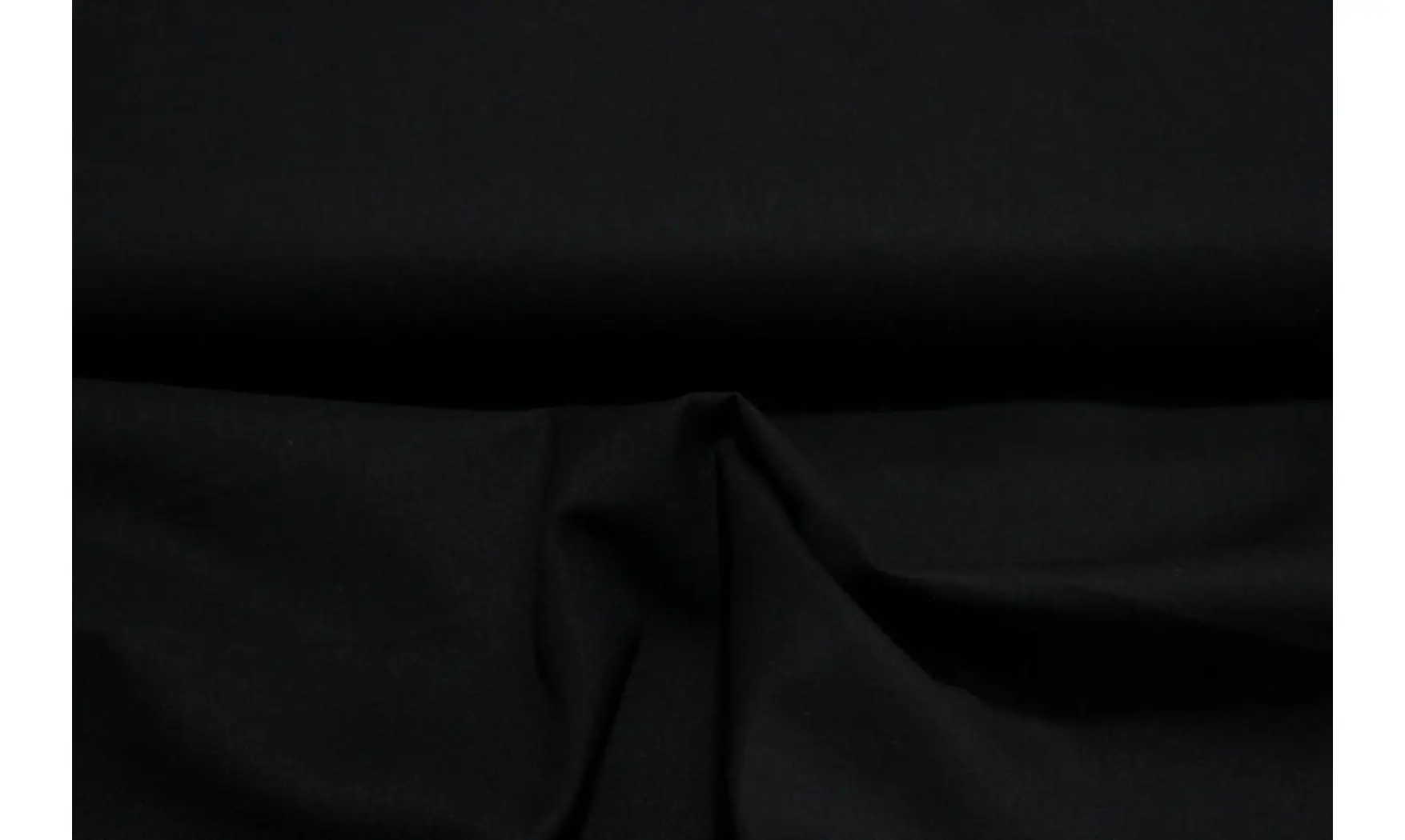 Tissu uni en 150 cm Noir