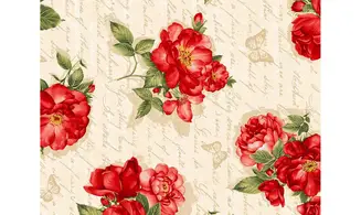 Tissu Garden Rose