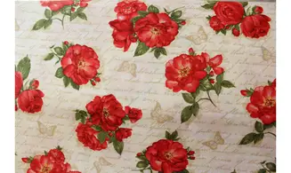 Tissu Garden Rose
