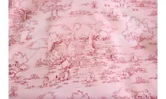 Tissu le chemin des lapins