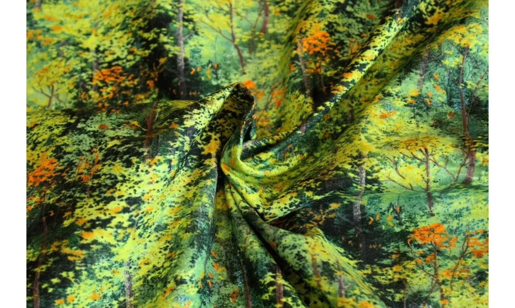 Tissu lumière de la forêt