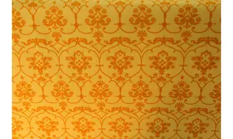 Tissu jaune astrolabe